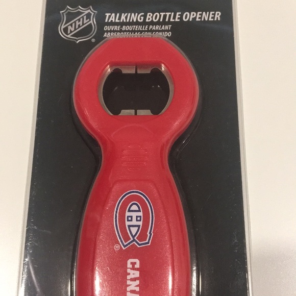 NHL TALKING BOTTLE OPENER Canadiens - Picture 4 of 6
